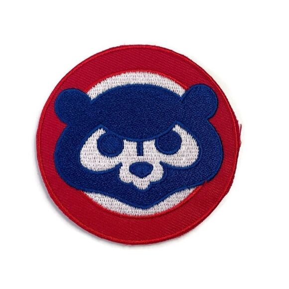 Vintage Chicago Cubs Logo Embroidered Patch - Picture 1 of 3